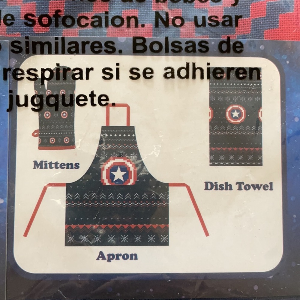 Marvel Captain America Kitchen Set - Picture 2 of 3